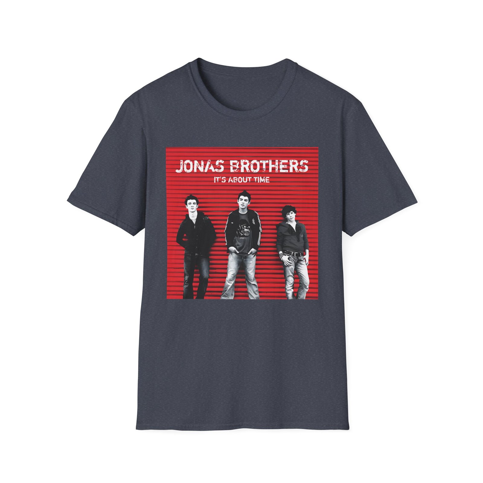 Jonas Brothers It's About Time Unisex Softstyle T-Shirt