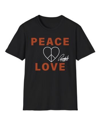Ringo Starr Peace & Love Unisex Softstyle T-Shirt