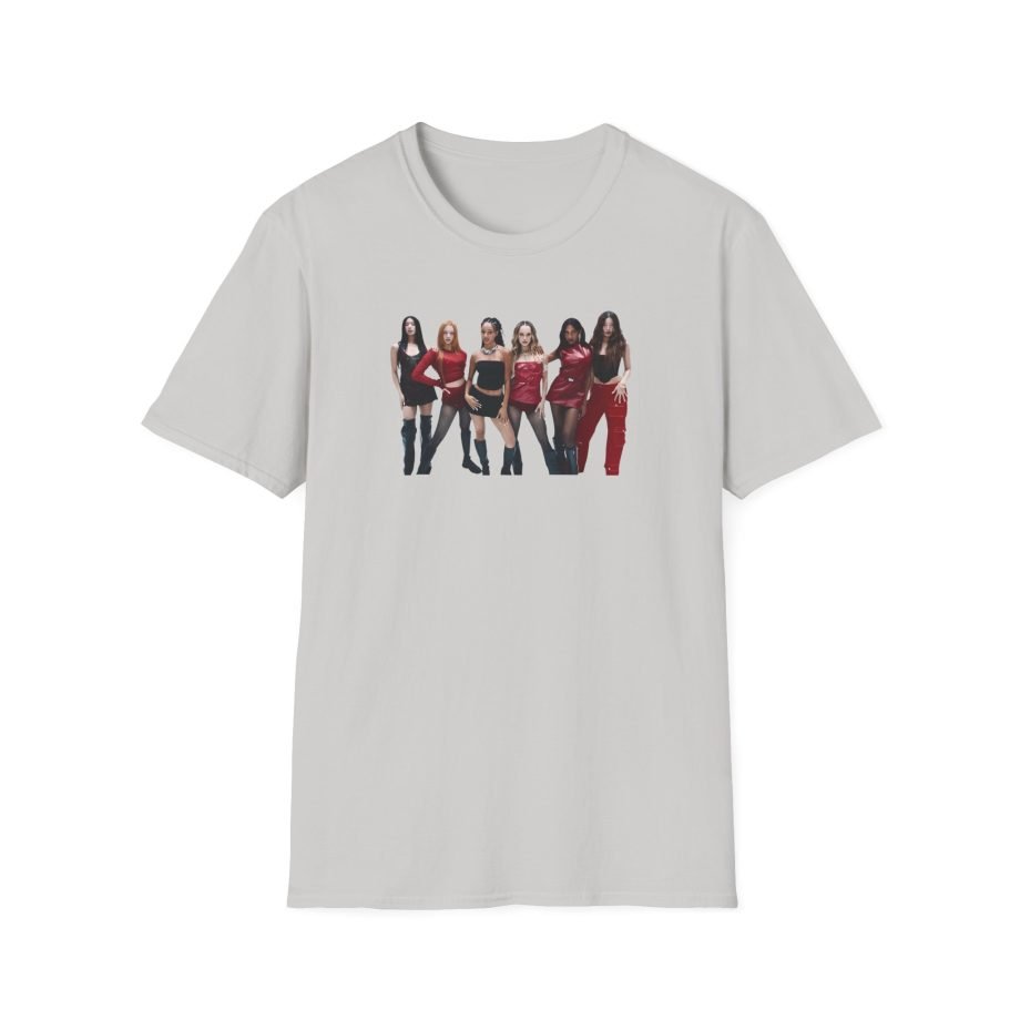 Katseye Red Photo Unisex Softstyle T-Shirt