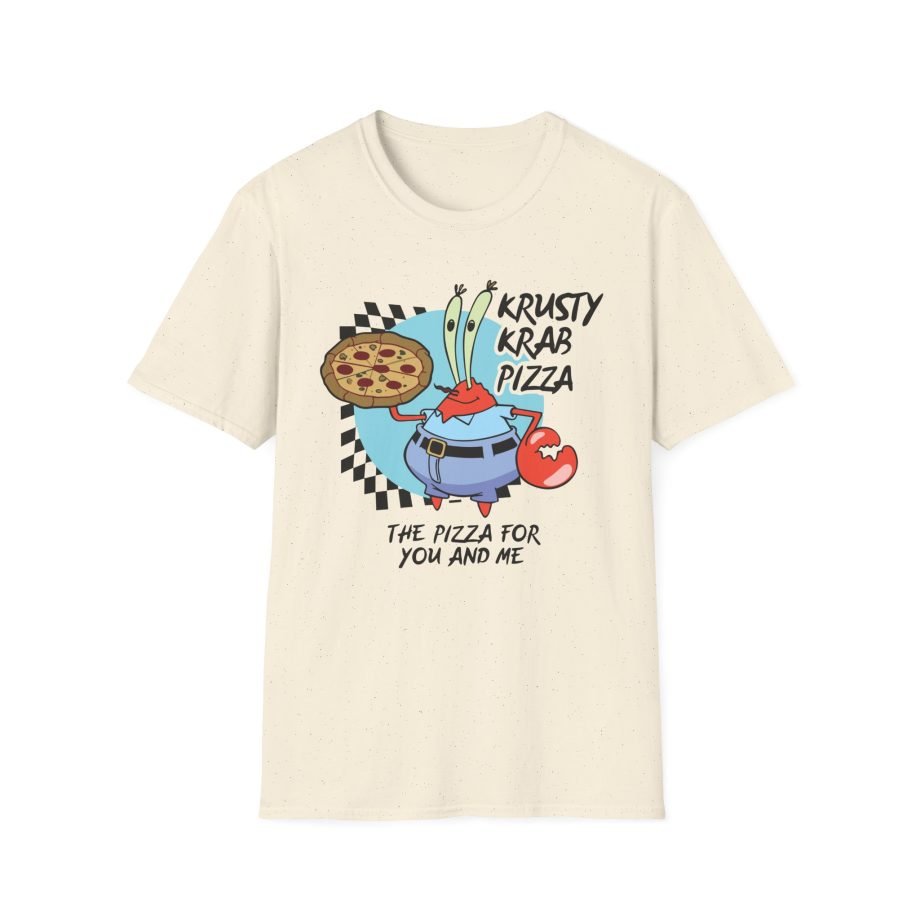 Spongebob The Krusty Krab Pizza Unisex Softstyle T-Shirt