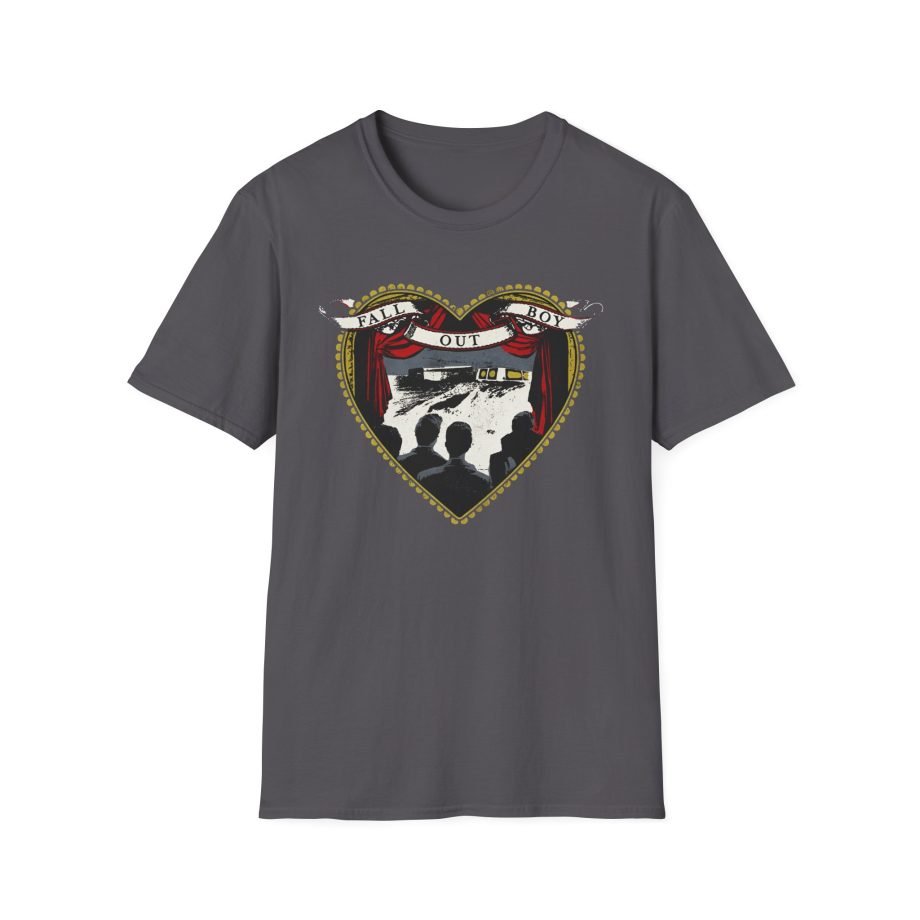 Fall Out Boy Album Cover Heart Unisex Softstyle T-Shirt