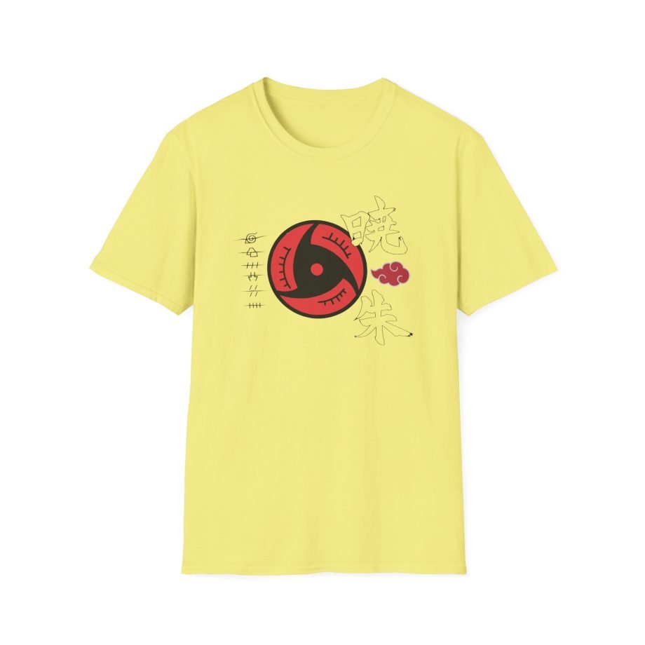 Naruto Akatsuki Symbols Unisex Softstyle T-Shirt