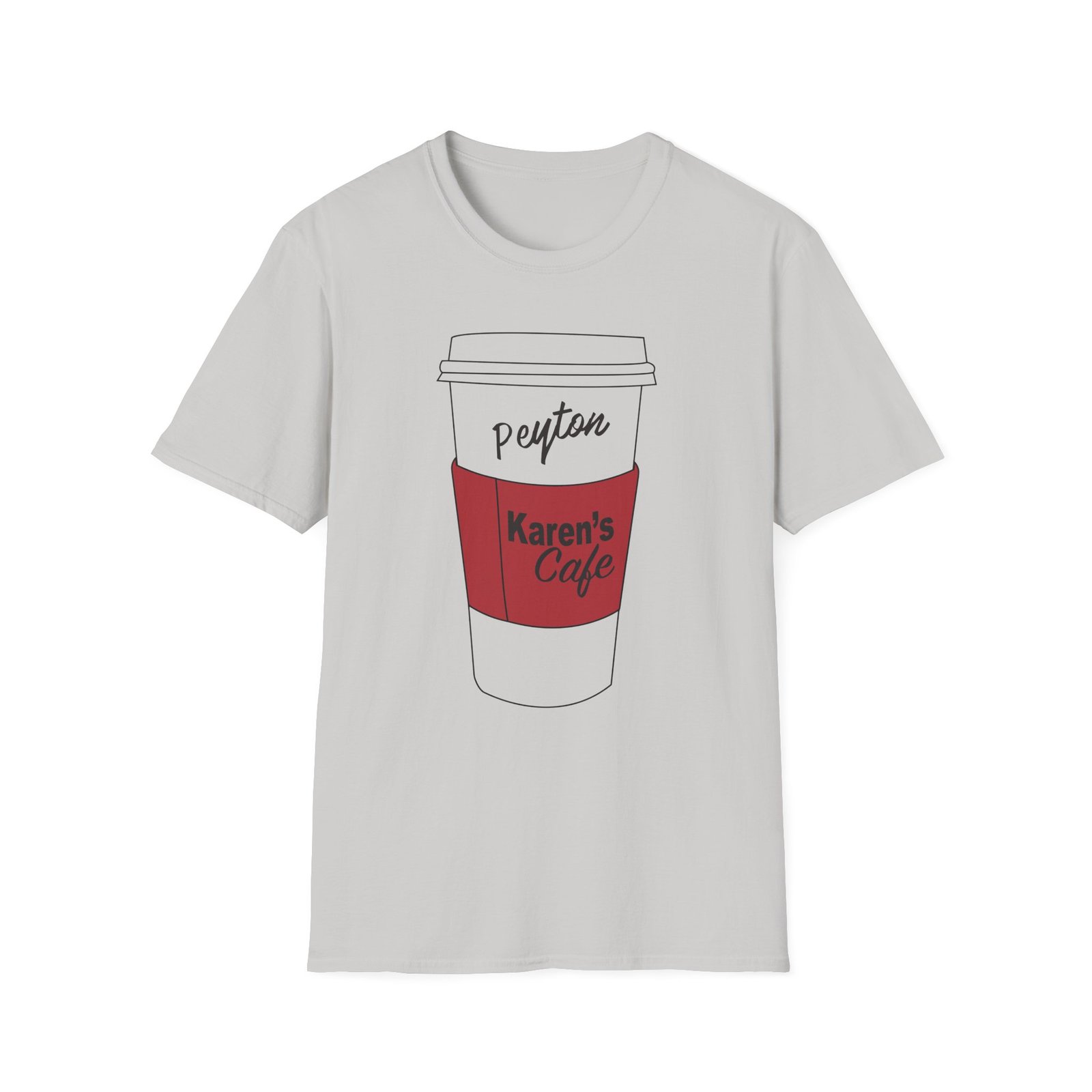 Karen's Cafe Peyton Coffee Unisex Softstyle T-Shirt