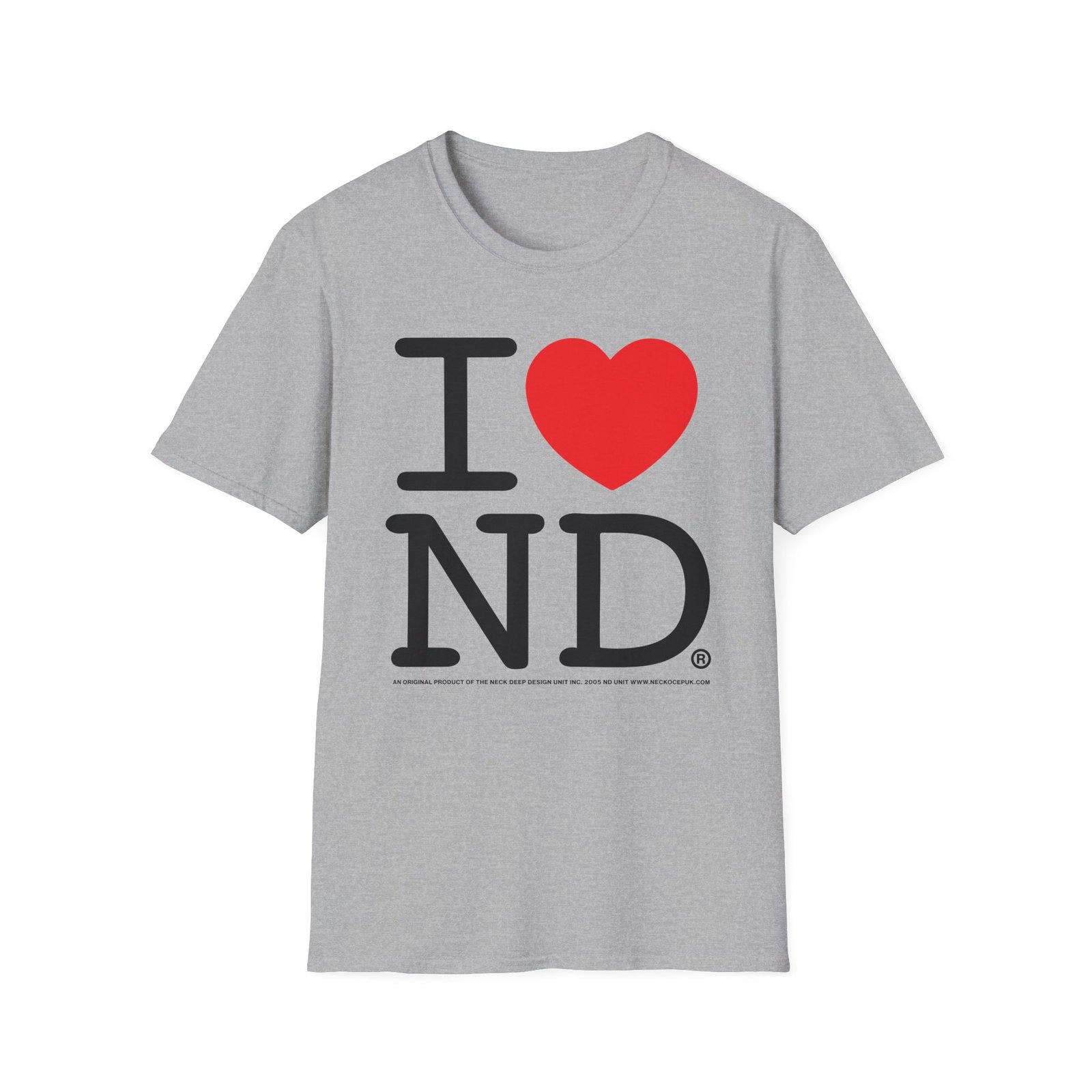 Neck Deep I <3 ND Unisex Softstyle T-Shirt