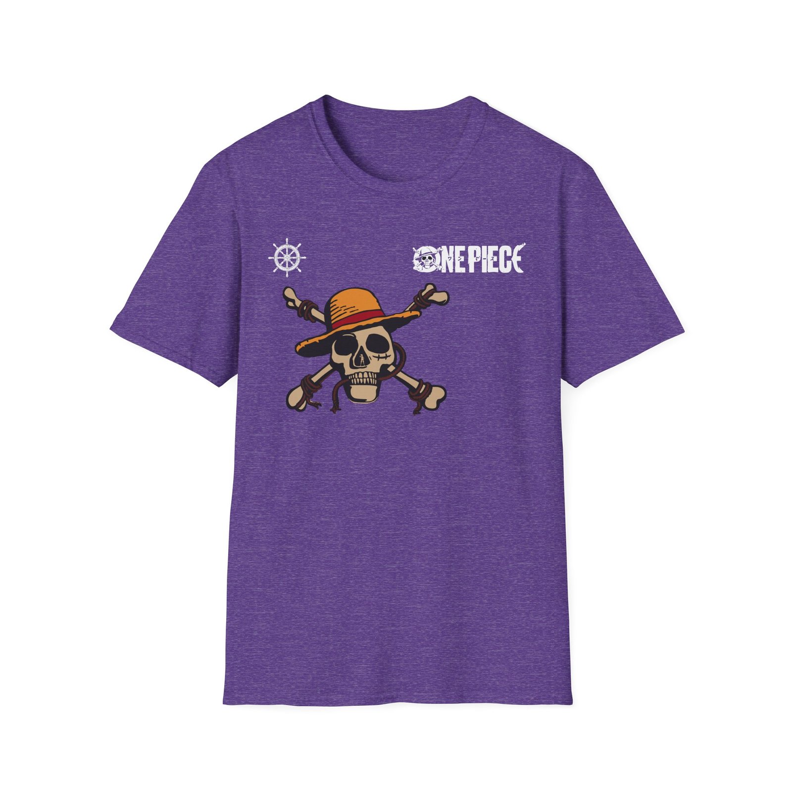 One Piece Straw Hat Pirates Unisex Softstyle T-Shirt