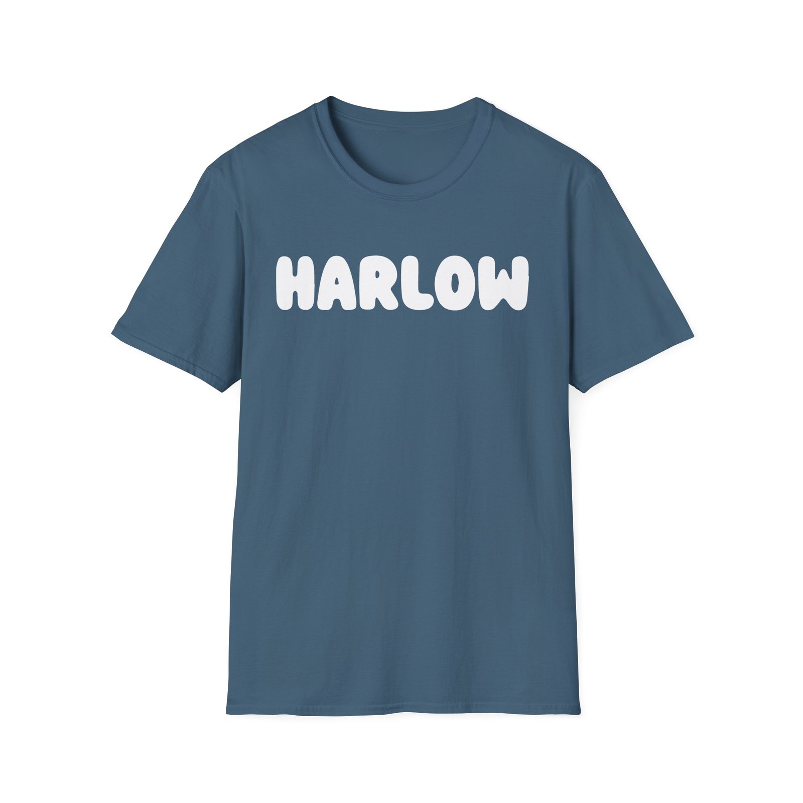 Harlow and Popcorn Unisex Softstyle T-Shirt