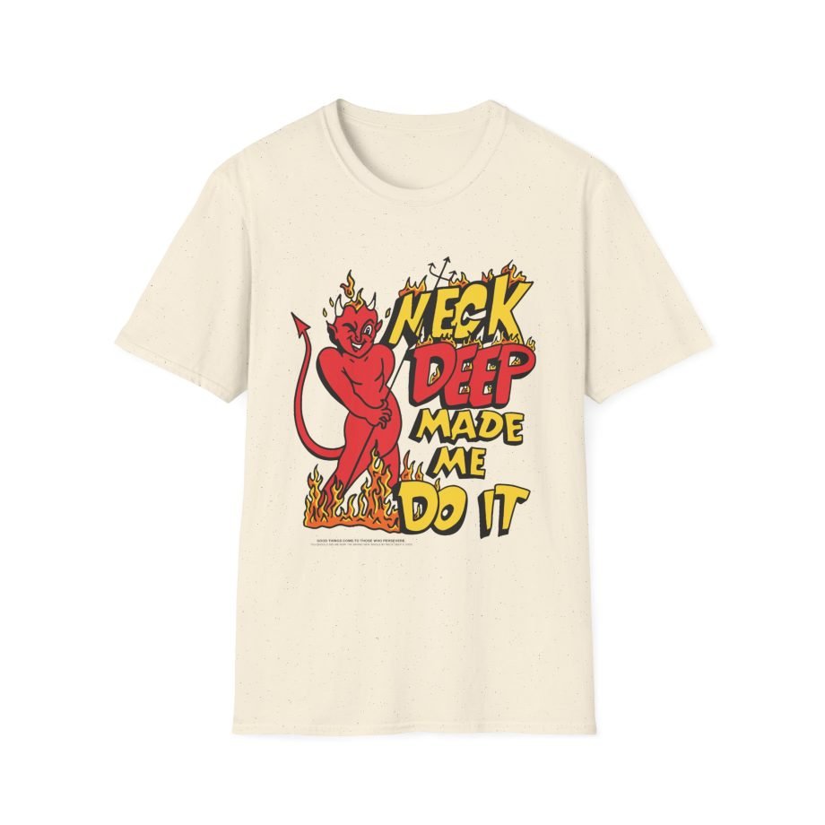Neck Deep Made Me Do It Unisex Softstyle T-Shirt