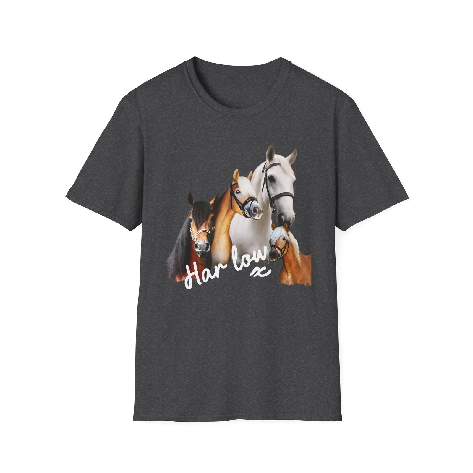 Harlow and Popcorn Unisex Softstyle T-Shirt