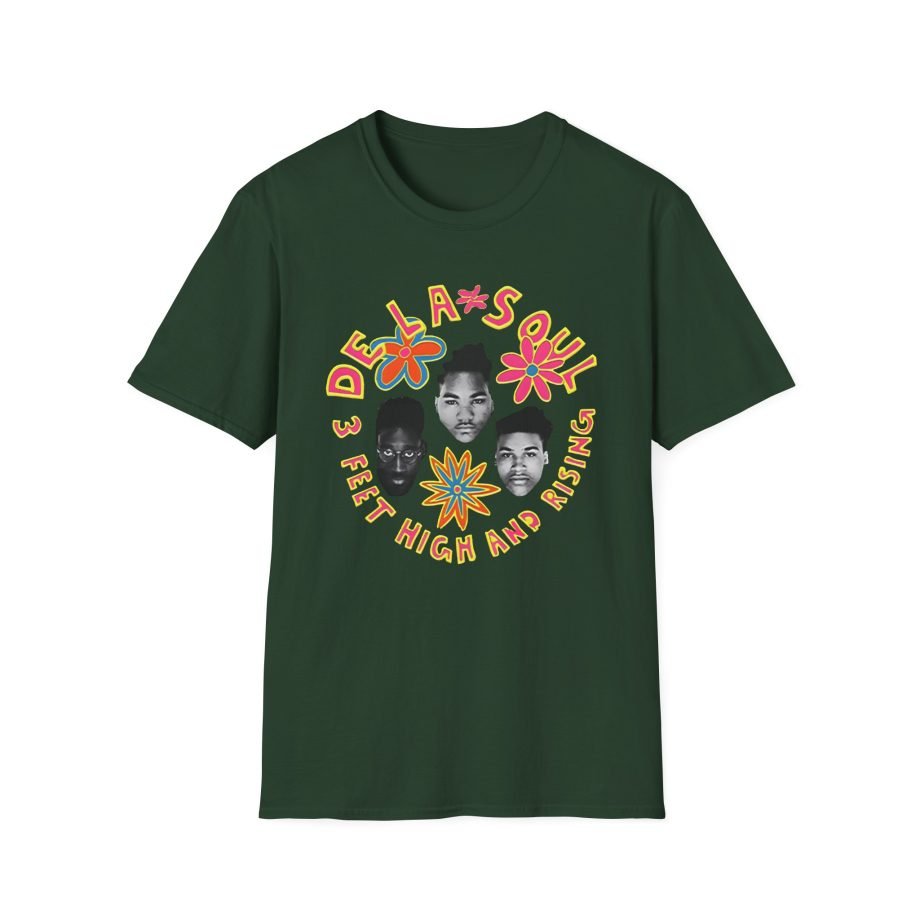De La Soul 3 Feet High and Rising Unisex Softstyle T-Shirt