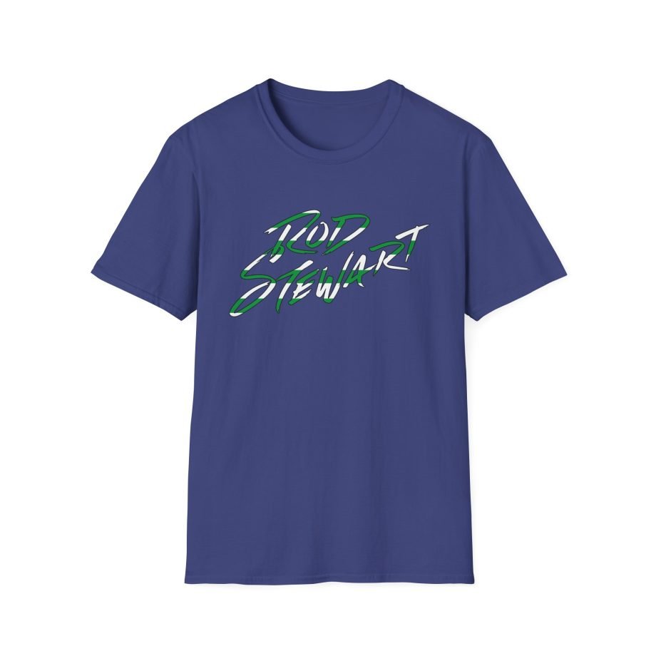 R S Striped Logo Forever Unisex Softstyle T-Shirt