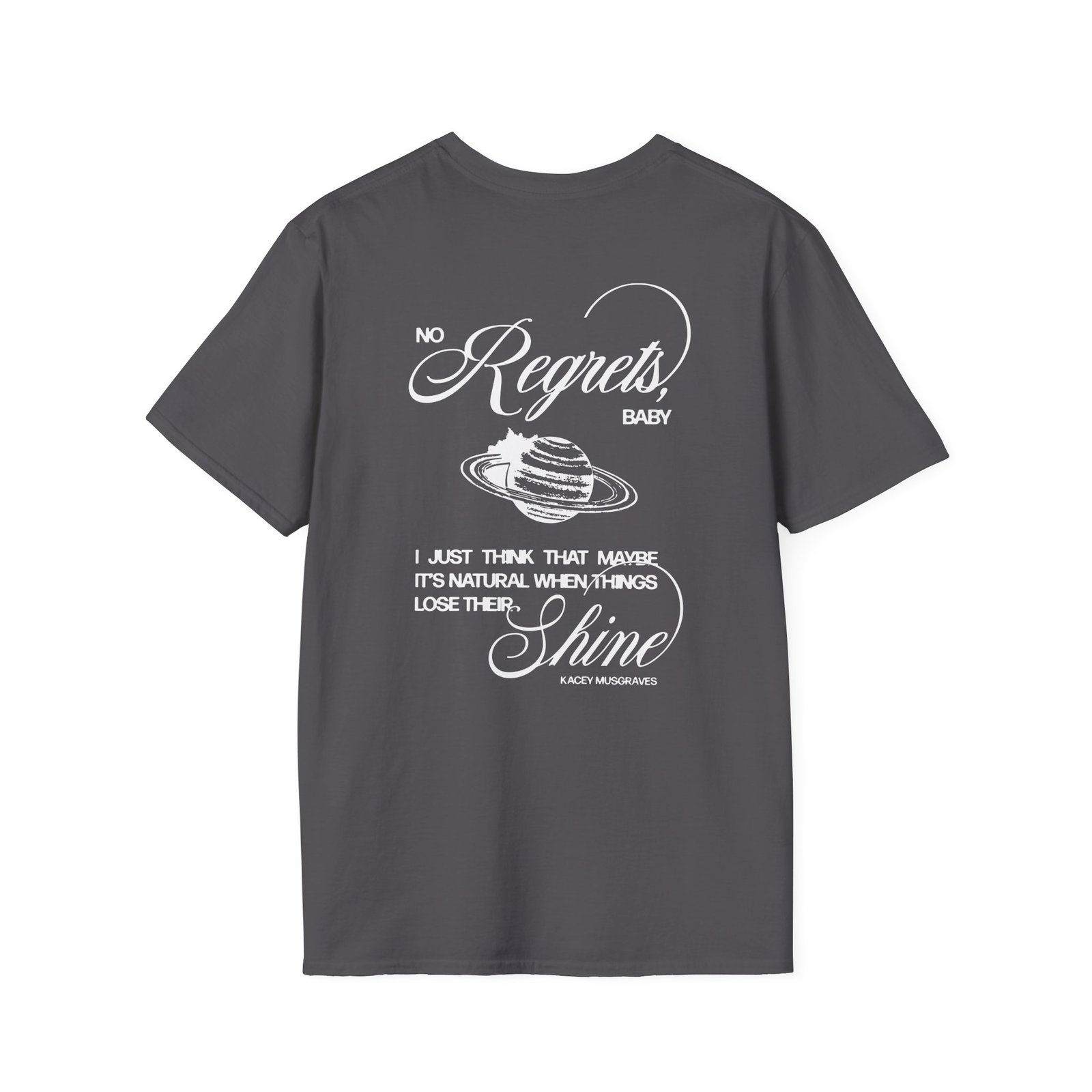 Kacey Musgraves No Regrets Unisex Softstyle T-Shirt