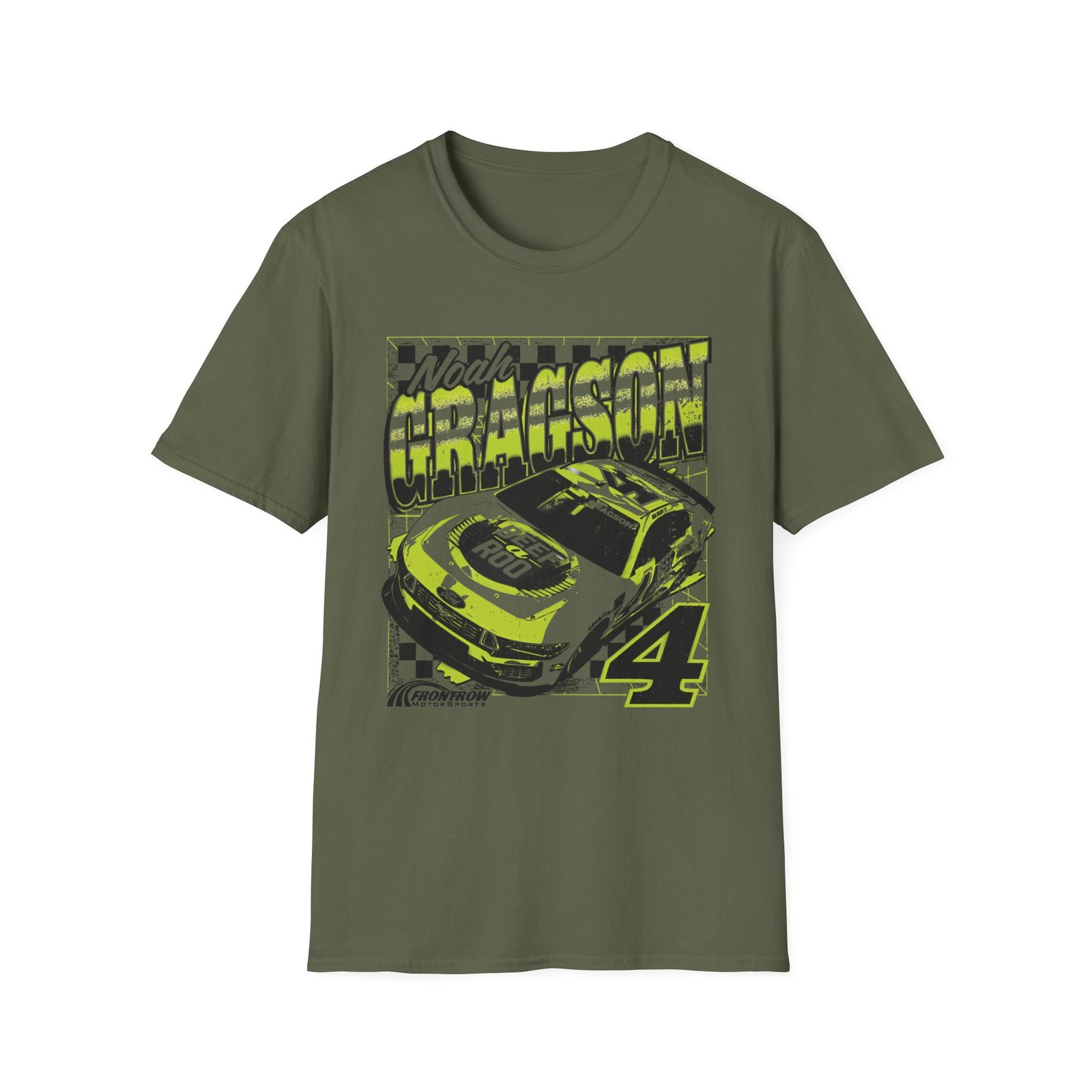 Noah Gragson Beef a Roo 2 Spot Unisex Softstyle T-Shirt
