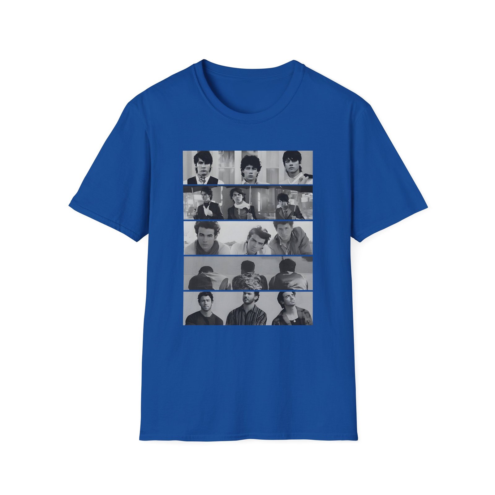 Jonas Brothers Tracklist Unisex Softstyle T-Shirt