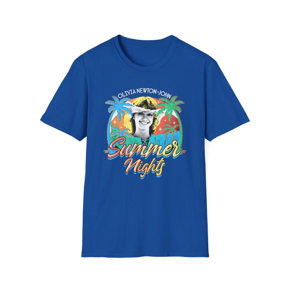 Olivia Newton John Summer Nights Unisex Softstyle T-Shirt