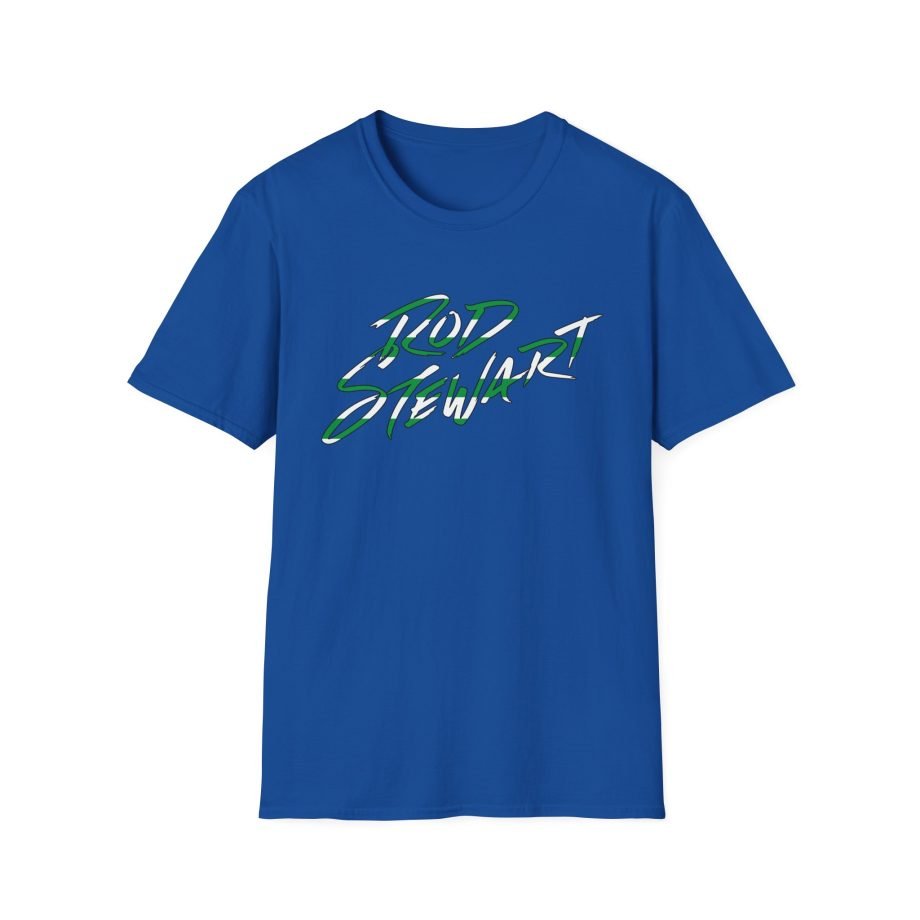 R S Striped Logo Forever Unisex Softstyle T-Shirt