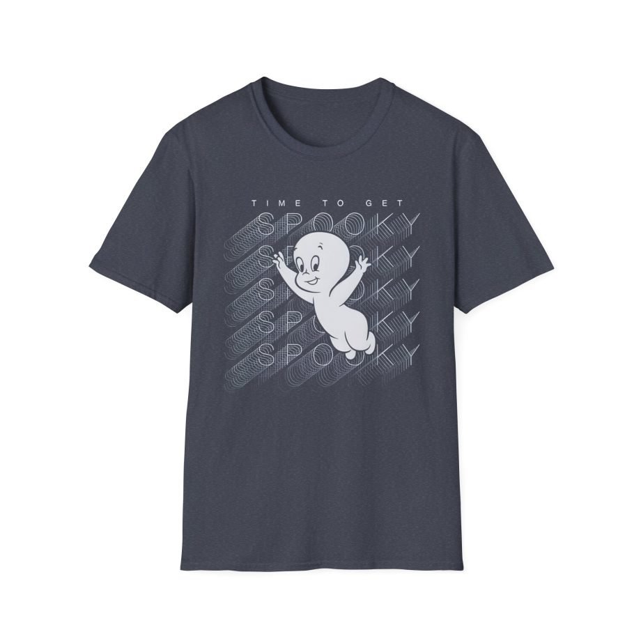 Casper the Friendly Ghost Virtual Raver Spooky Time Unisex Softstyle T-Shirt