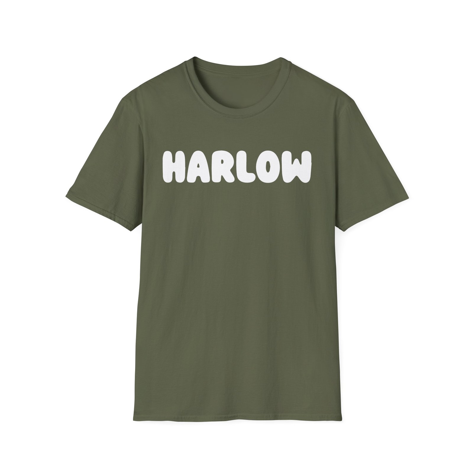 Harlow and Popcorn Unisex Softstyle T-Shirt