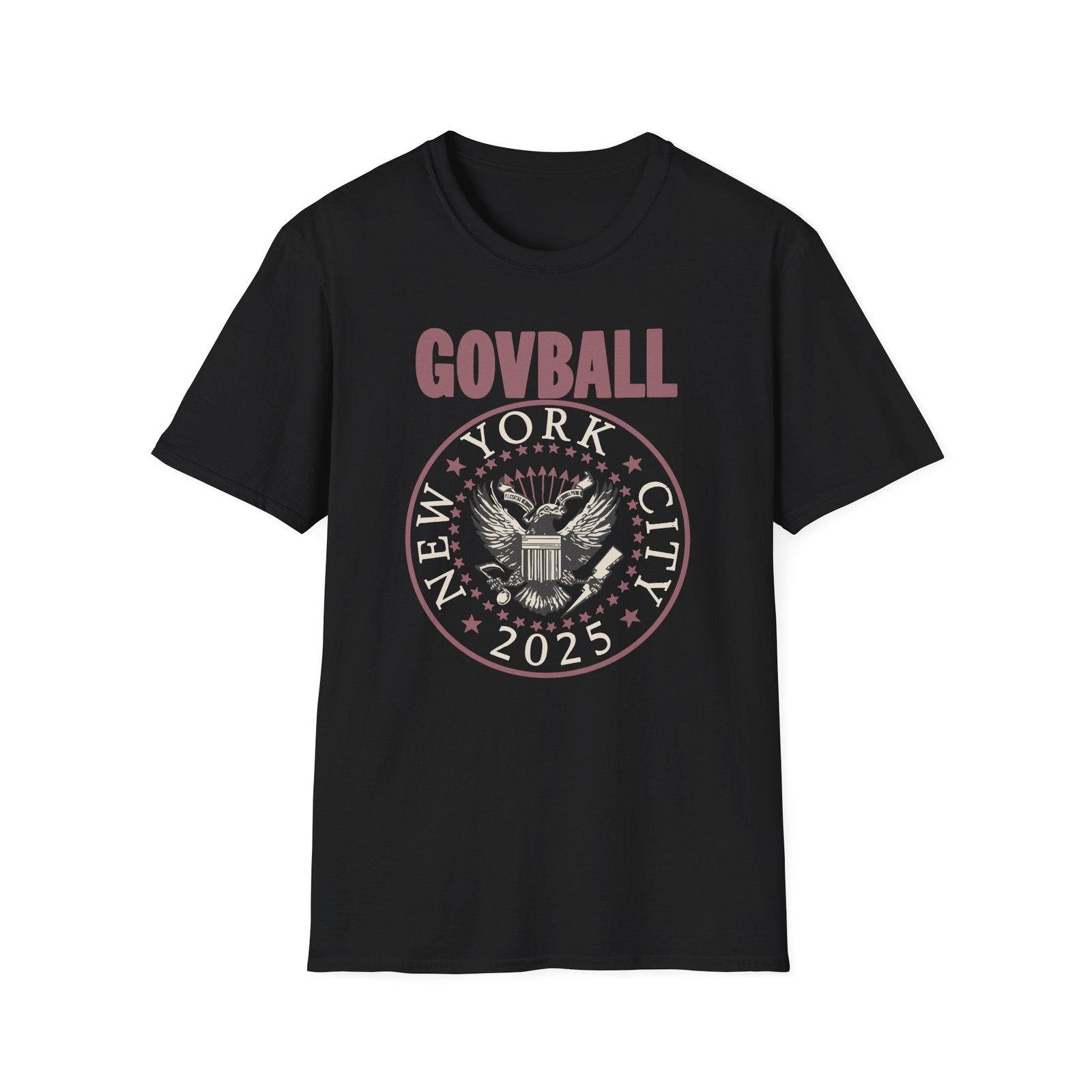Gov Ball Gov Bop Lineup Unisex Softstyle T-Shirt
