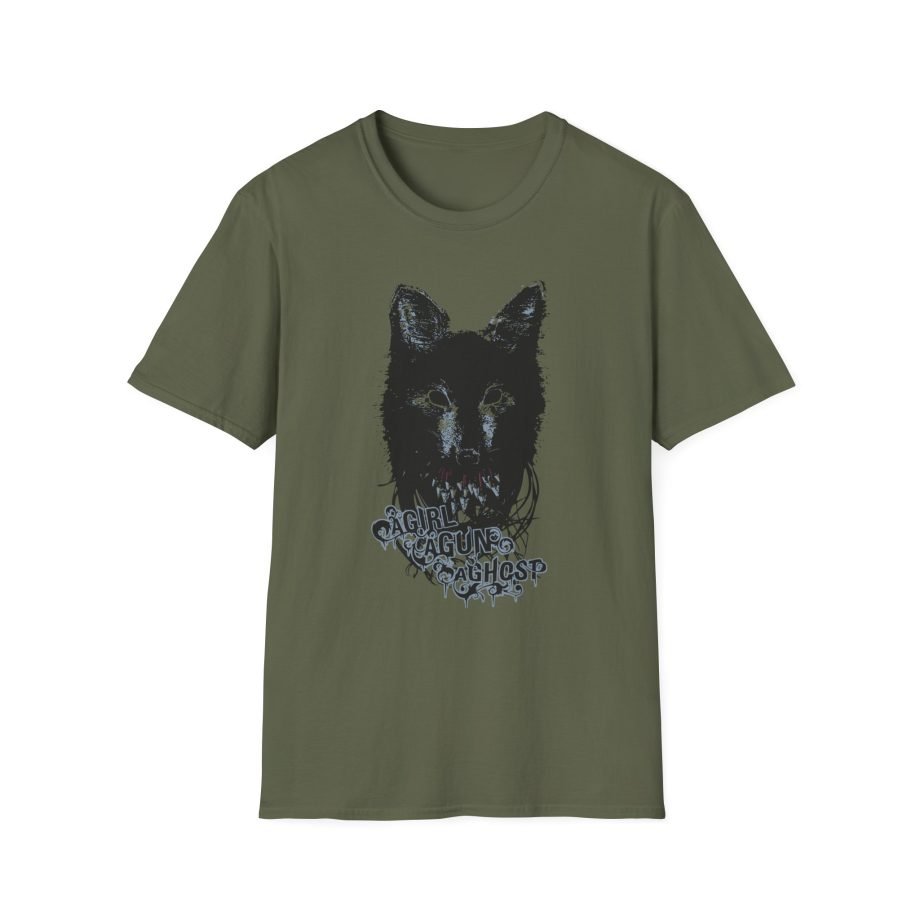 A Girl A Gun A Ghost Unisex Softstyle T-Shirt