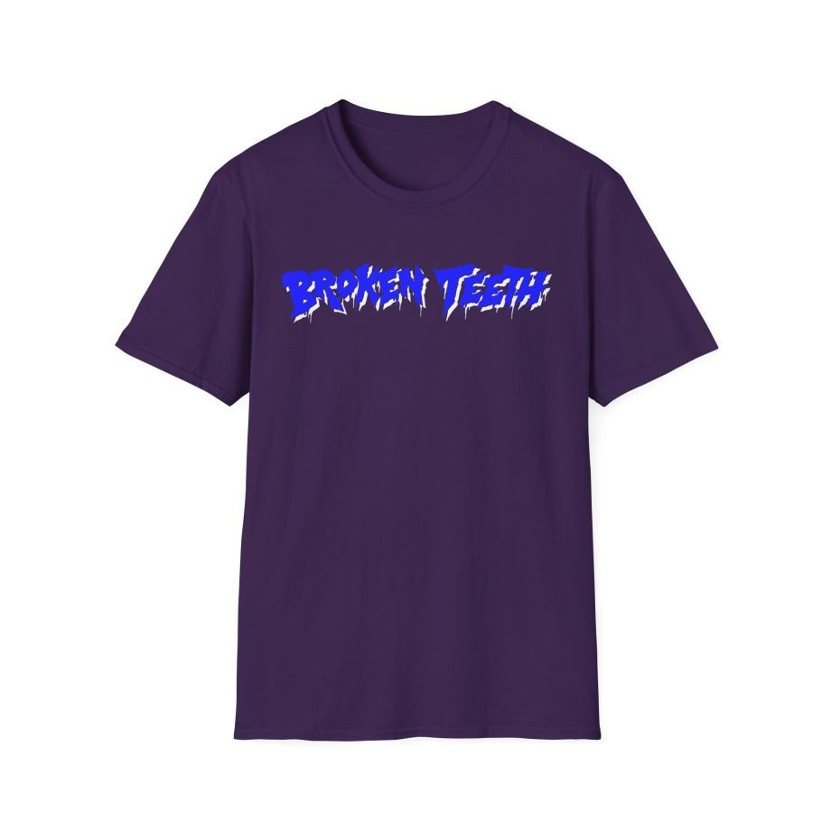 Broken Teeth Confront your Fears Unisex Softstyle T-Shirt