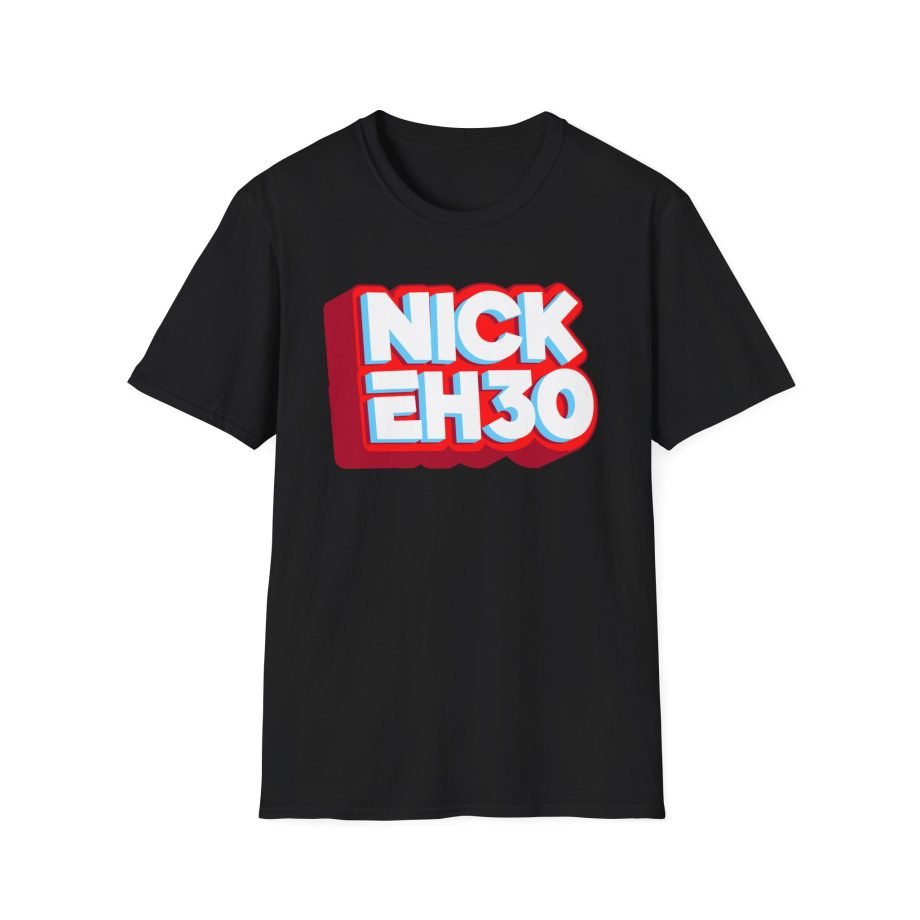 Nick Eh 30 Logo Unisex Softstyle T-Shirt