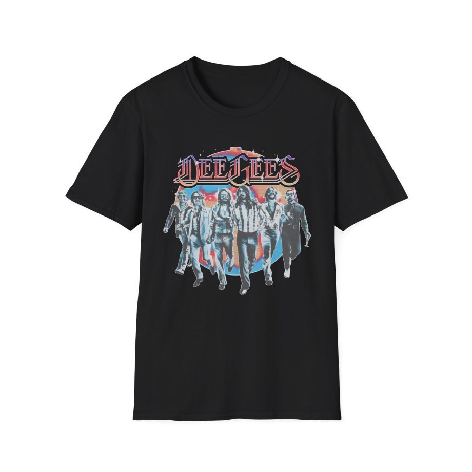 Foo Fighters Dee Gees Hail Satin Unisex Softstyle T-Shirt