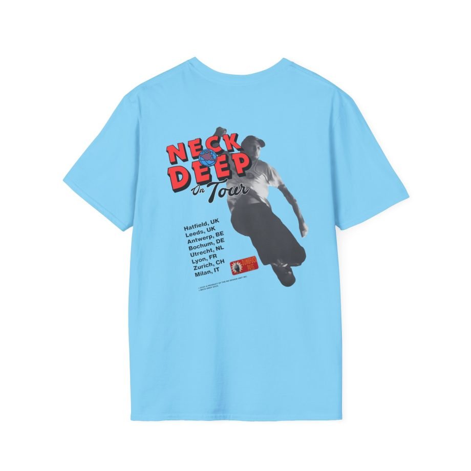 Neck Deep Slam Dunk 25 Tour Unisex Softstyle T-Shirt