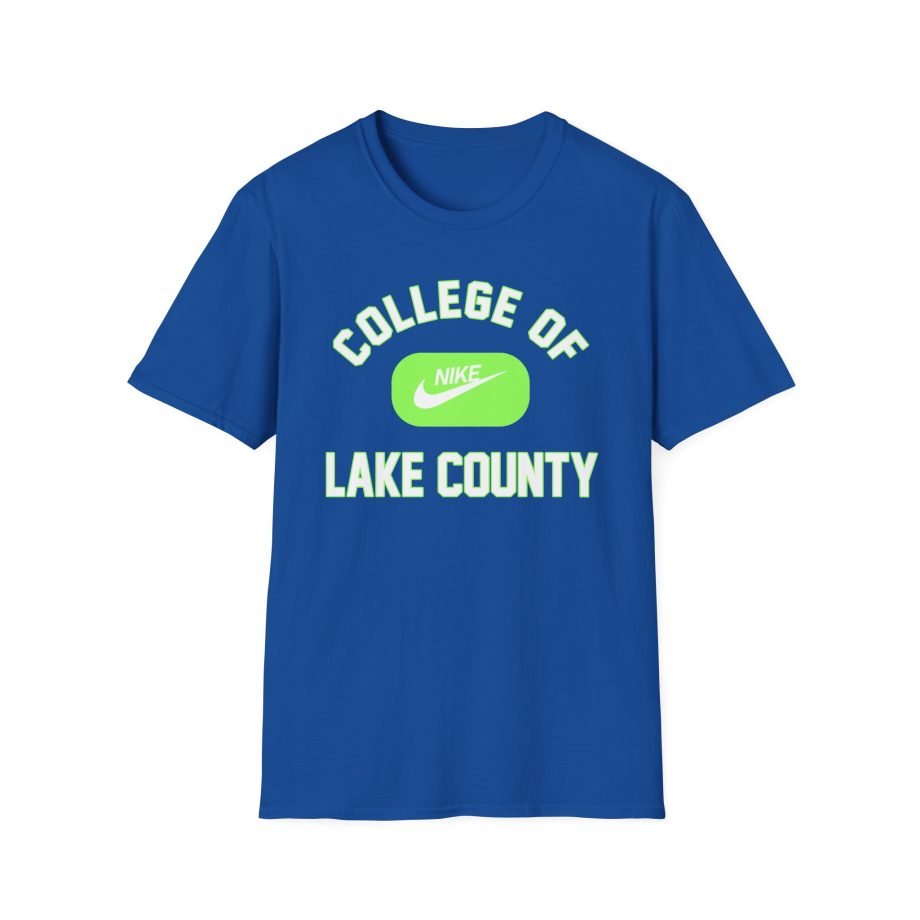 College Lake County Nike Club Unisex Softstyle T-Shirt