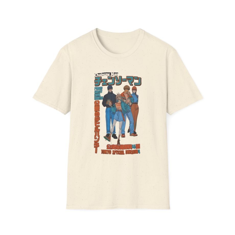 Chainsaw Man Group Unisex Softstyle T-Shirt