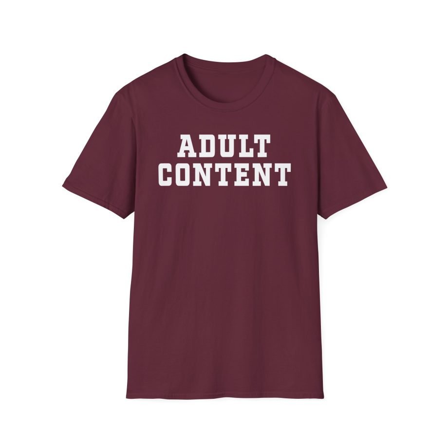 Pedro Pascal Adult Content Unisex Softstyle T-Shirt