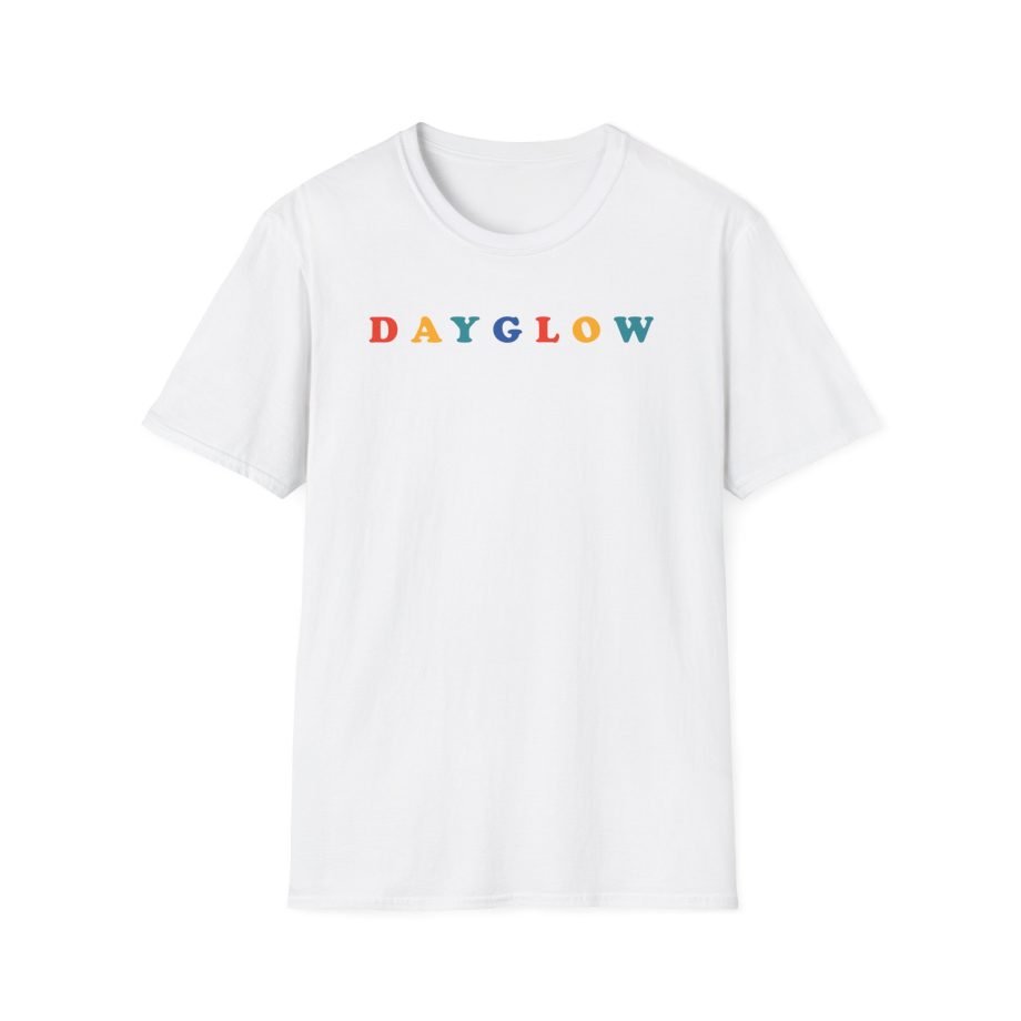 Dayglow Rainbow Logo Unisex Softstyle T-Shirt