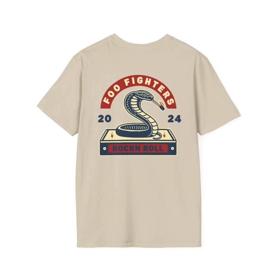 Foo Fighters Cobra Unisex Softstyle T-Shirt