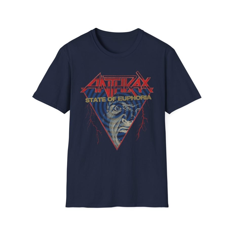 Anthrax Optical Euphoria Unisex Softstyle T-Shirt