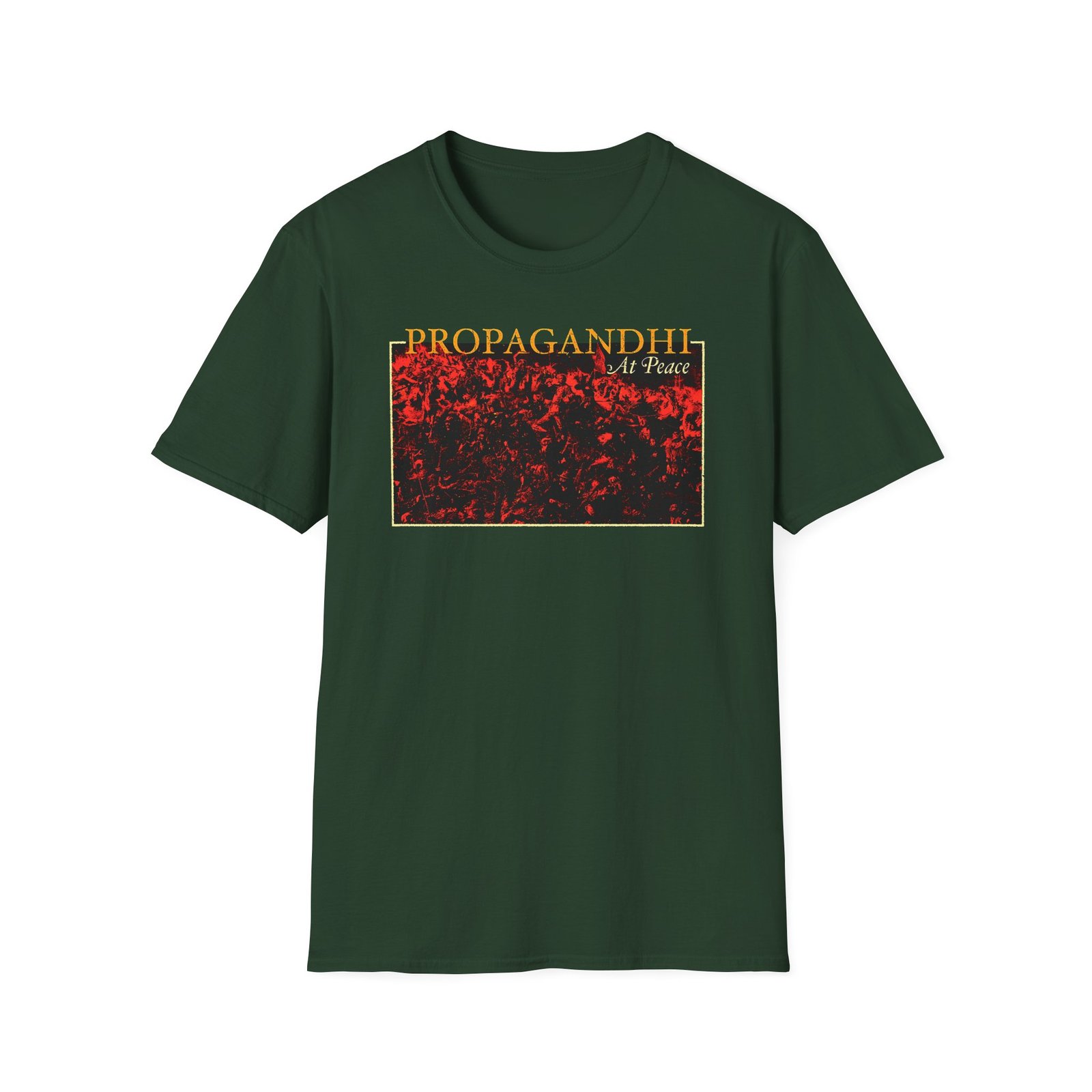 Propagandhi At Peace Album Unisex Softstyle T-Shirt