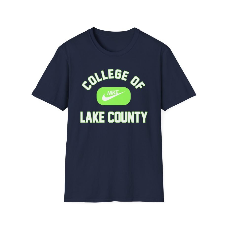 College Lake County Nike Club Unisex Softstyle T-Shirt