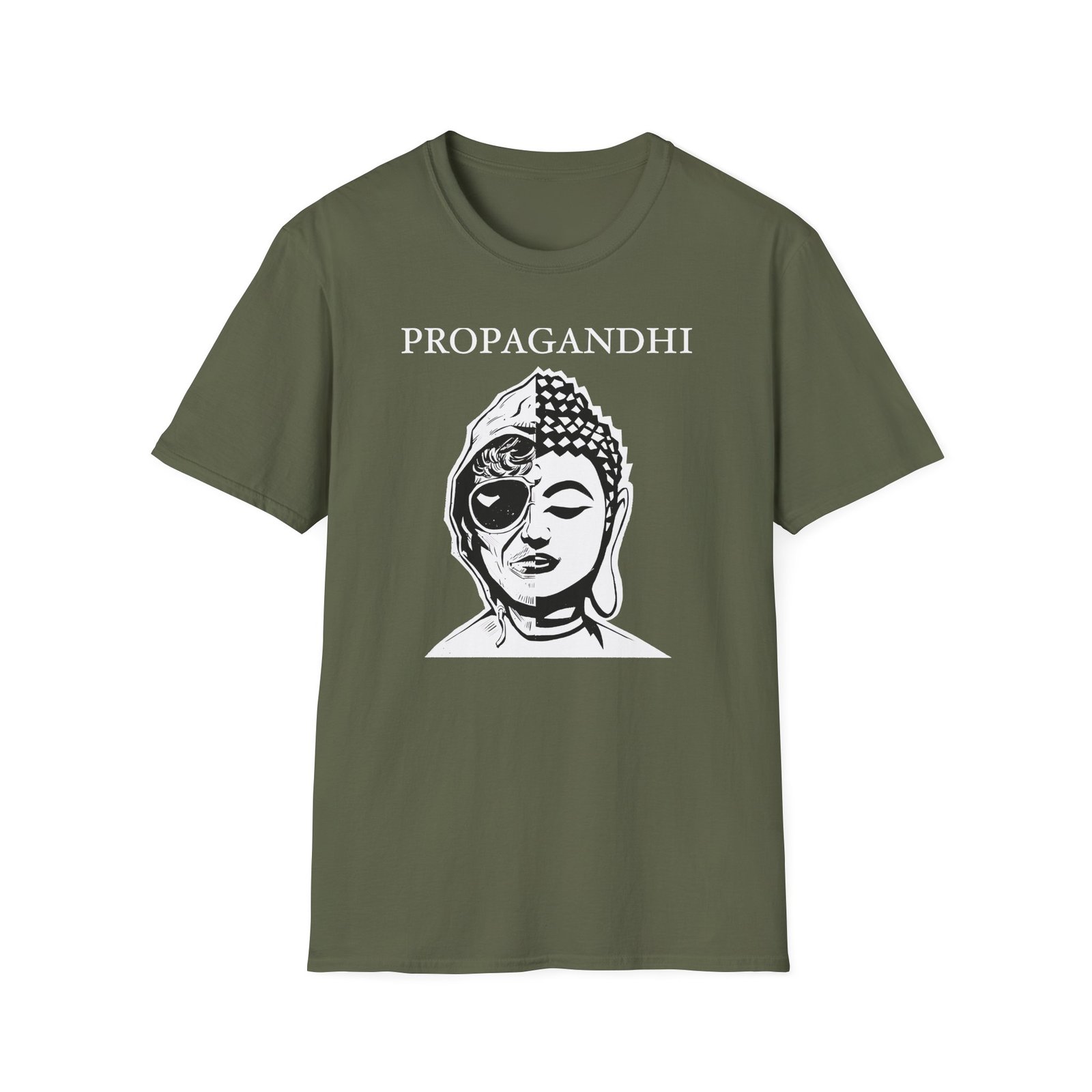 Propagandhi Ted Buddha Unisex Softstyle T-Shirt