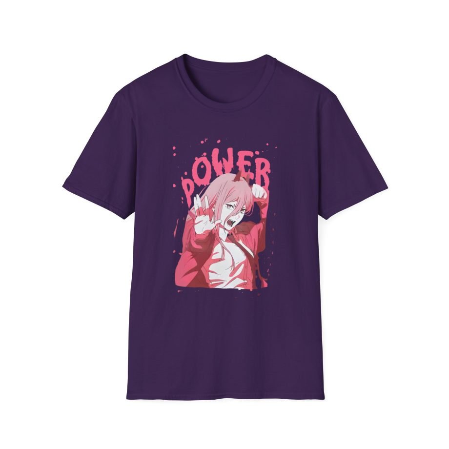 Chainsaw Man Power Splatter Unisex Softstyle T-Shirt