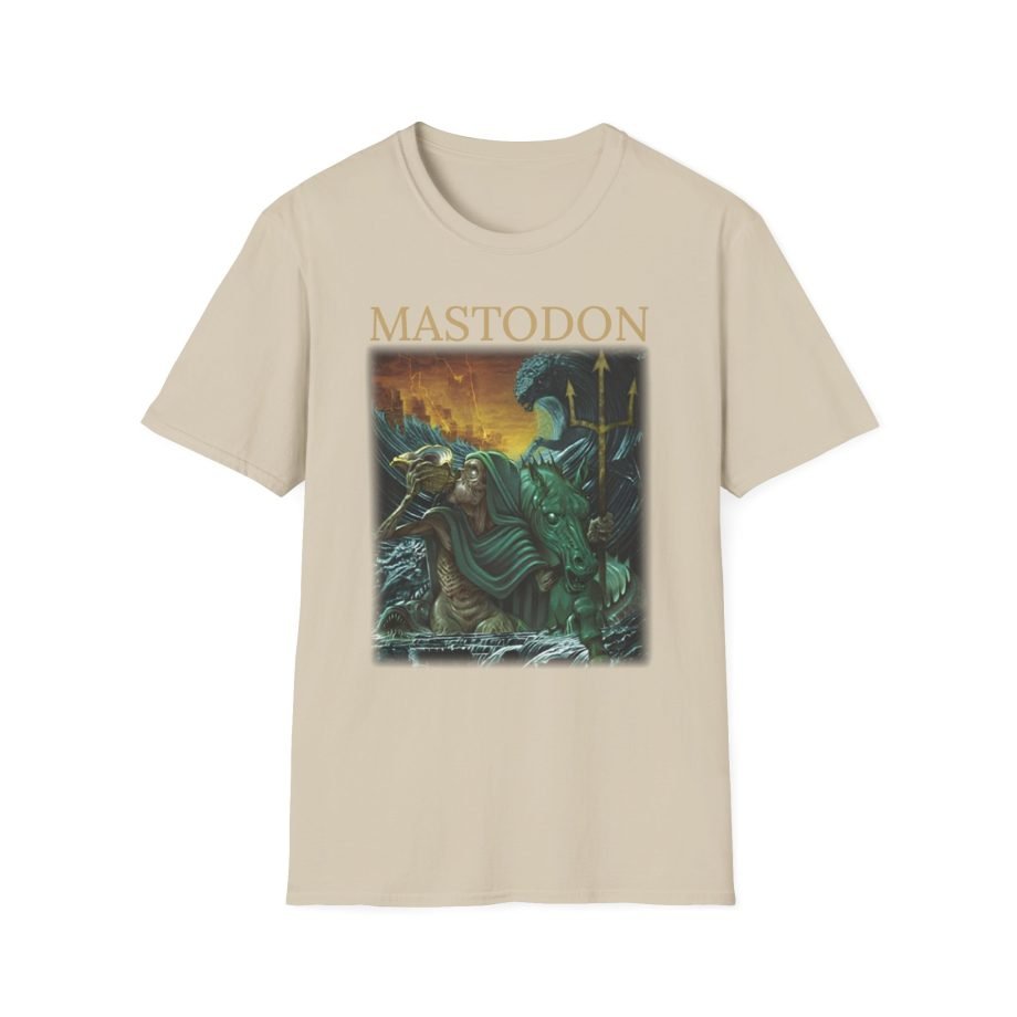 Mastodon Vignette Horse Remission Unisex Softstyle T-Shirt