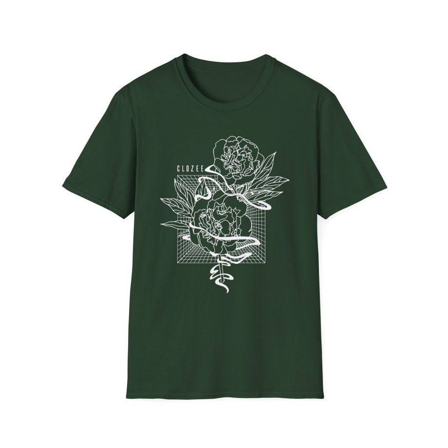 LSDREAM Rose Noir Unisex Softstyle T-Shirt