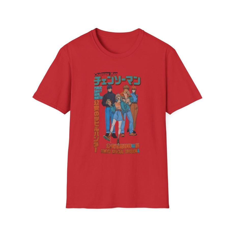 Chainsaw Man Group Unisex Softstyle T-Shirt