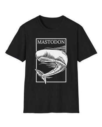 Mastodon White Whale Unisex Softstyle T-Shirt