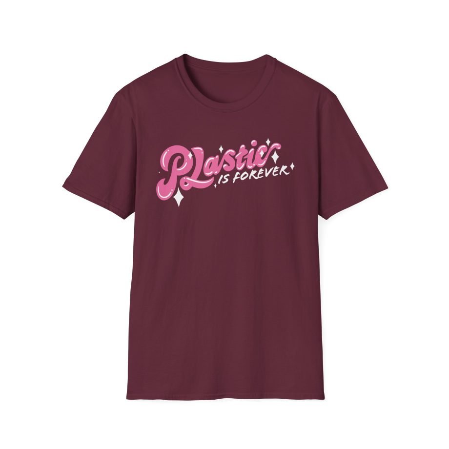 Amc Mean Girl Plastic Is Forever Unisex Softstyle T-Shirt