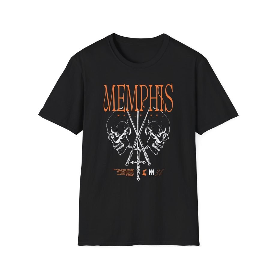 Memphis May Fire Crossed Swords Unisex Softstyle T-Shirt