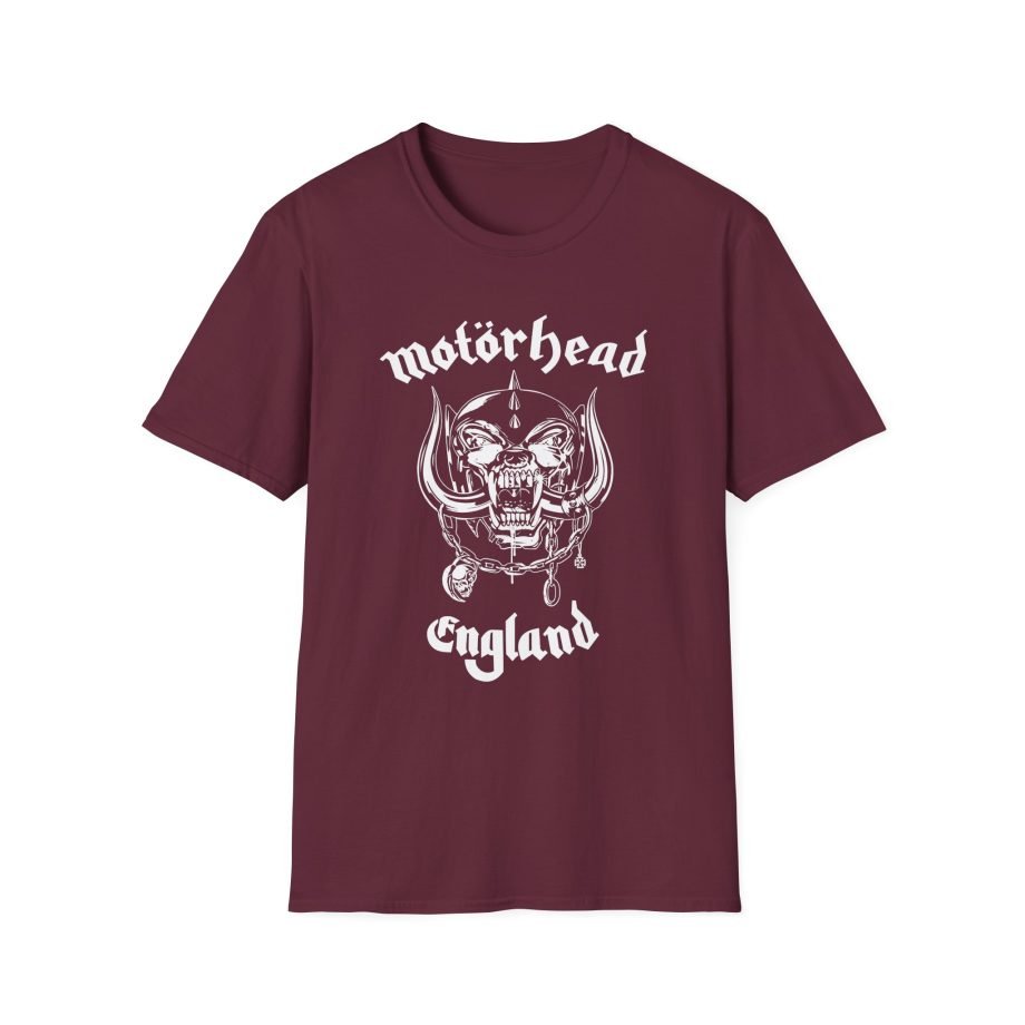 Motorhead Motörhead England Unisex Softstyle T-Shirt
