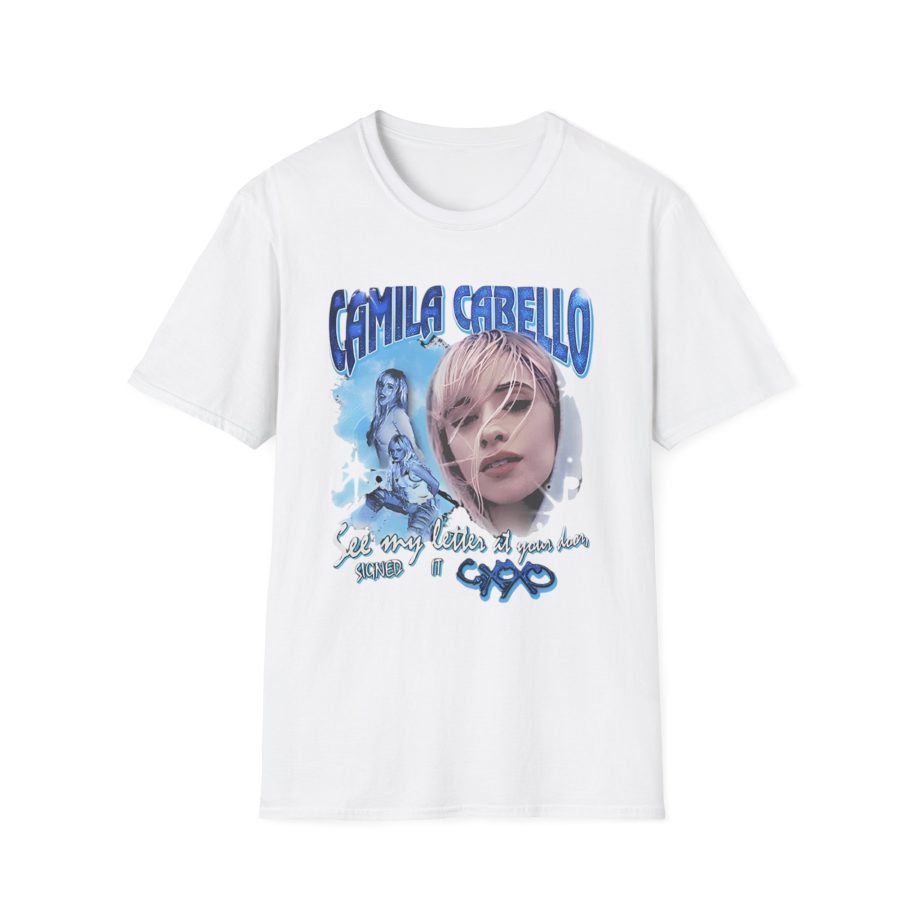 Camila Cabello Signed It C,xoxo Unisex Softstyle T-Shirt