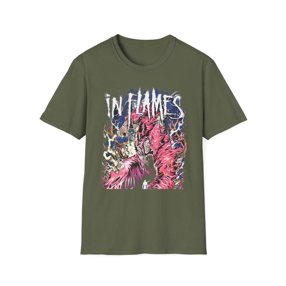 In Flames Nothing But Pain Unisex Softstyle T-Shirt