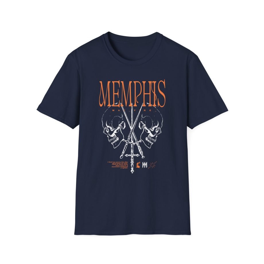 Memphis May Fire Crossed Swords Unisex Softstyle T-Shirt