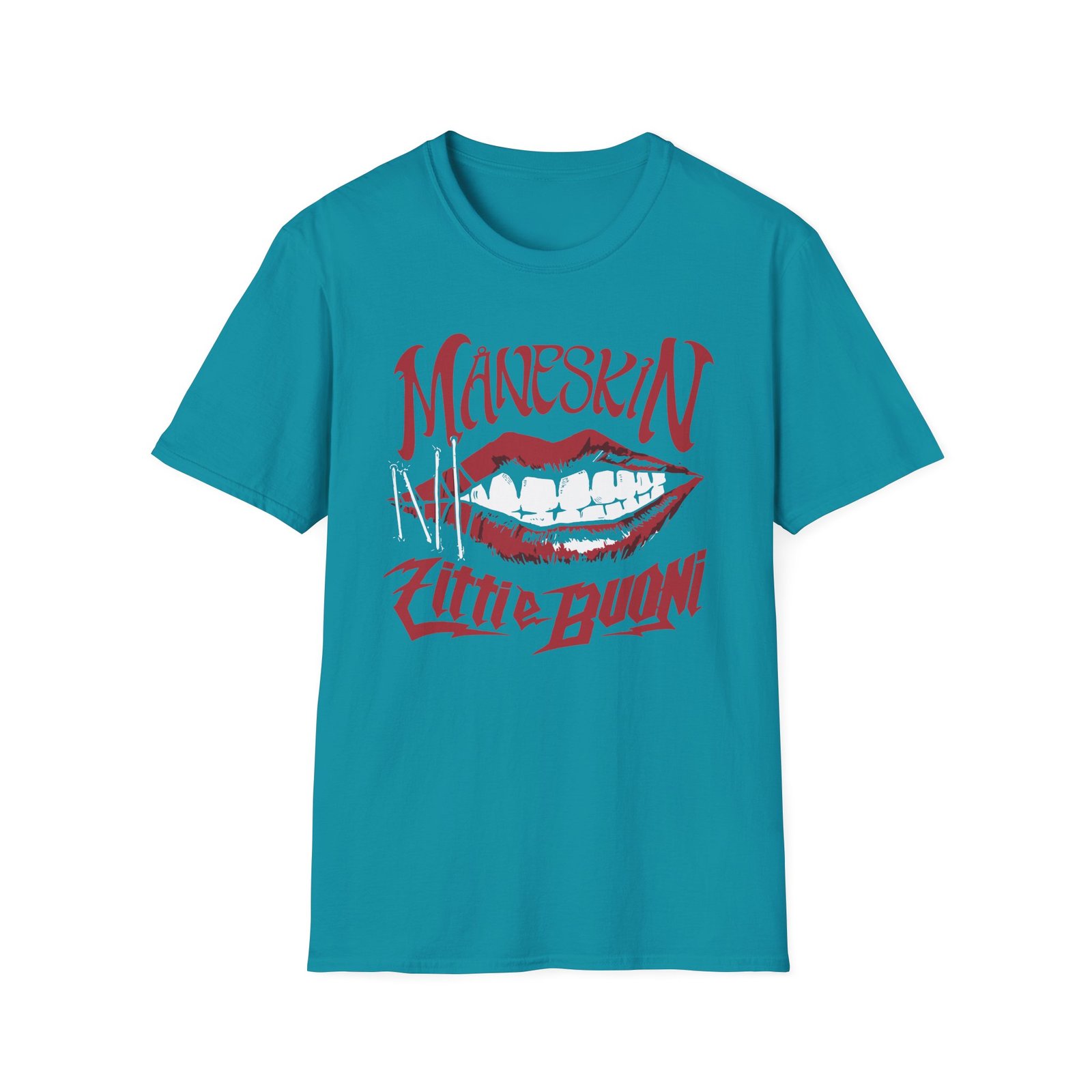 Maneskin Logo Unisex Softstyle T-Shirt