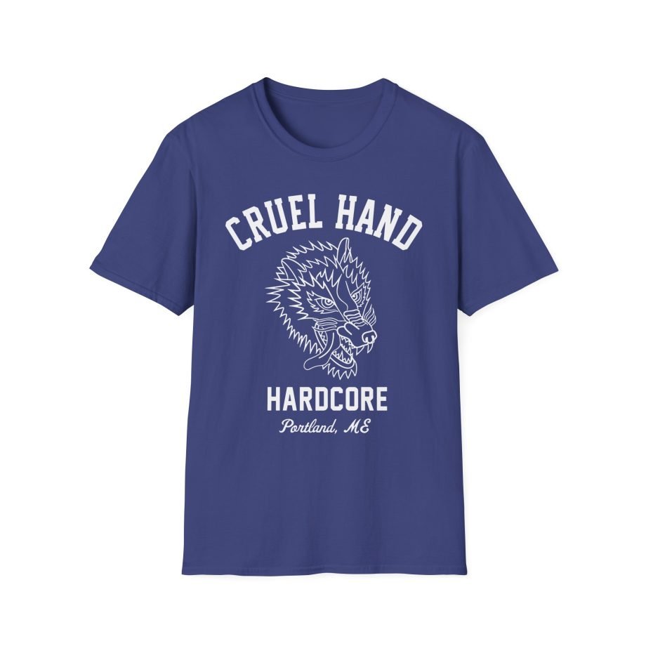 Cruel Hand Wolf Head Unisex Softstyle T-Shirt
