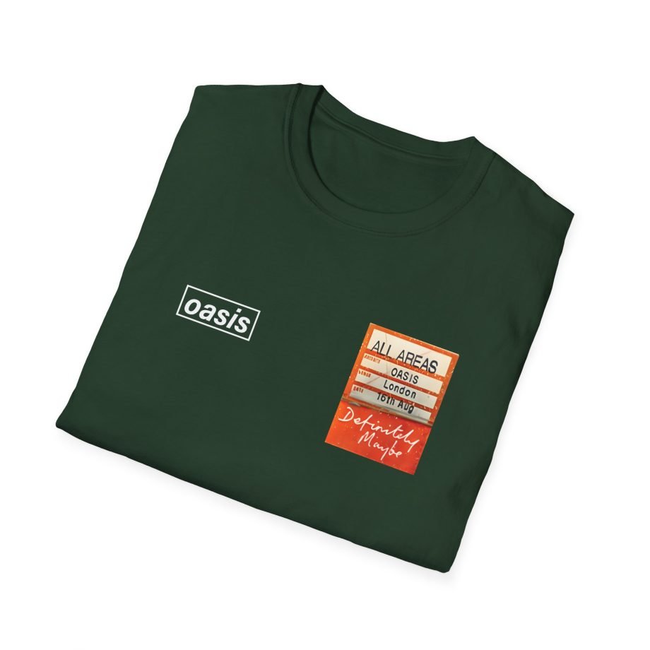 Oasis Setlist Unisex Softstyle T-Shirt